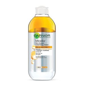 میسلار واتر دو فاز گارنیر حاوی روغن ارگان