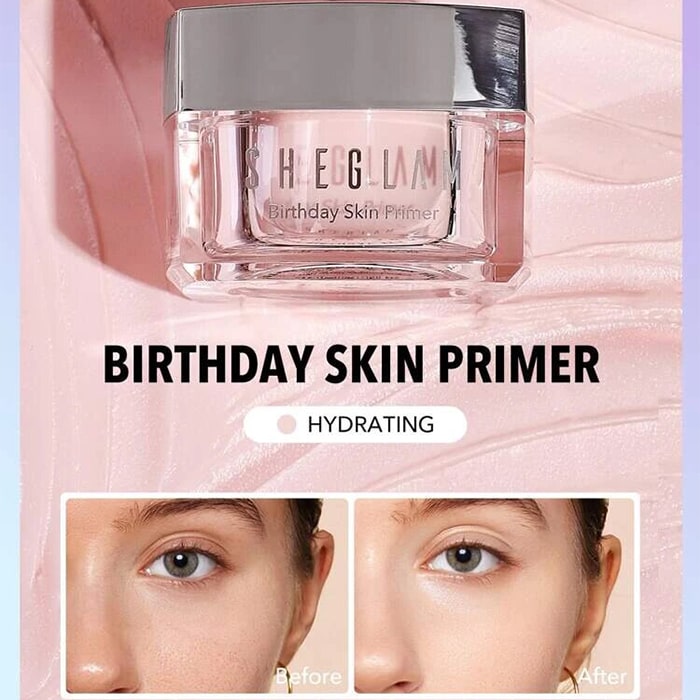 پرایمر شیگلم مدل Birthday skin pink _ گالری لیلیوم