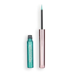 خط چشم مایع رولوشن رنگ Teal Bling _ گالری لیلیوم