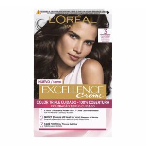 کیت رنگ مو لورال شماره 3 _ گالری لیلیوم