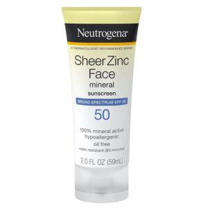 ضد آفتاب شیر زینک مینرال نوتروژینا SPF50 _ گالری لیلیوم