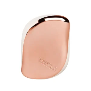 برس مو تنگل تیزر مدل کامپکت اسلایدر رنگ Ivory Rose Gold - گالری لیلیوم