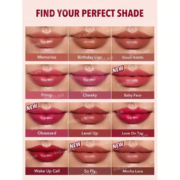 تینت لب شیگلم رنگ Baby Face - Image 6