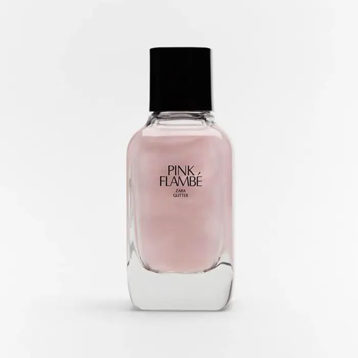 عطر گلیتر زارا پینک فلامبی Pink Flambe (جدا شده از پک)-گالری لیلیوم