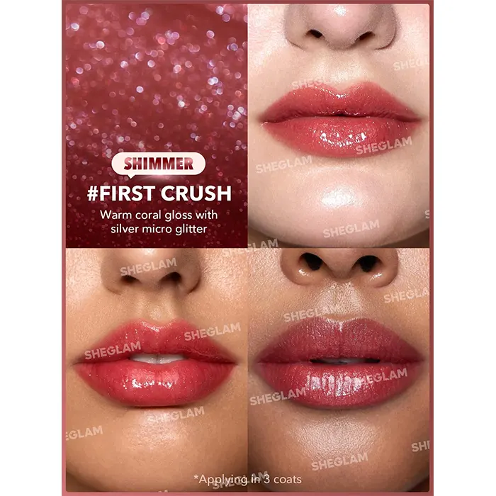 بالم لب رنگی شاین شیگلم رنگ First Crush-گالری لیلیوم