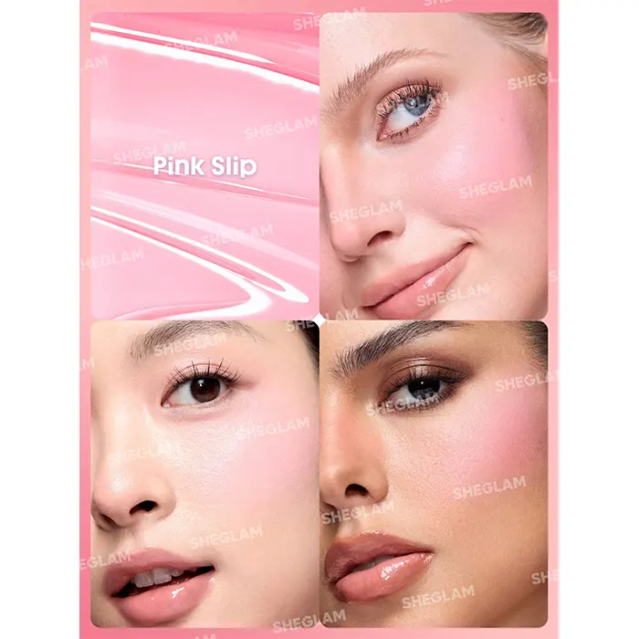 رژ گونه مایع شیگلم رنگ Pink Slip-گالری لیلیوم
