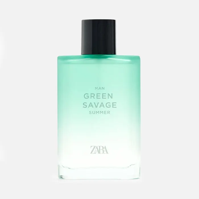 عطر مردانه زارا سامر کالکشن گرین ساواج Green Savage-گالری لیلیوم