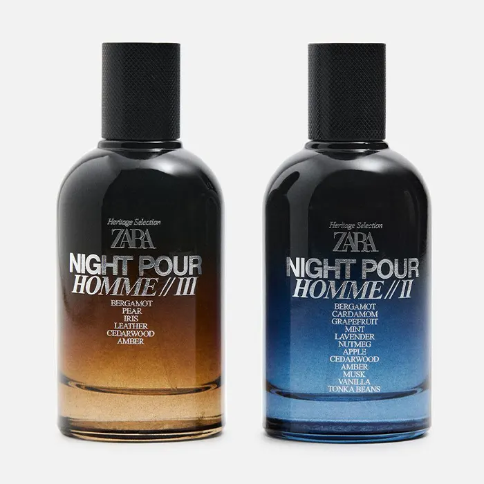 عطر دو قلو مردانه زارا نایت پور هوم-گالری لیلیوم