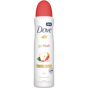 اسپری ضدتعریق داو سری Go Fresh با رایحه سیب.