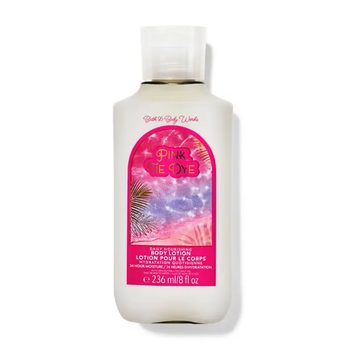 لوسیون بدن بث اند بادی Pink Tie Dye-گالری لیلیوم