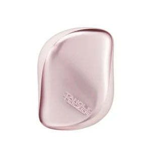 برس مو تنگل تیزر مدل کامپکت اسلایدر رنگ Pink Matte Chrome-گالری لیلیوم