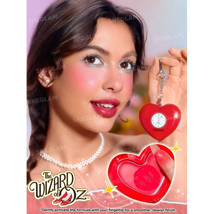 رژ گونه کرمی قلبی جادوگر شهر از شیگلم-گالری لیلیوم