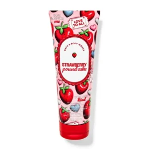 کرم بدن بث اند بادی Strawberry Pound Cake-گالری لیلیوم