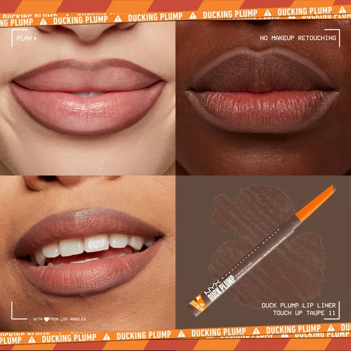 خط لب حجم دهنده داک پلامپ نیکس-گالری لیلیوم