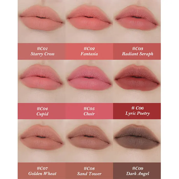 رژ لب جامد مات فلاور نوز مدل Little Angel-گالری لیلیوم