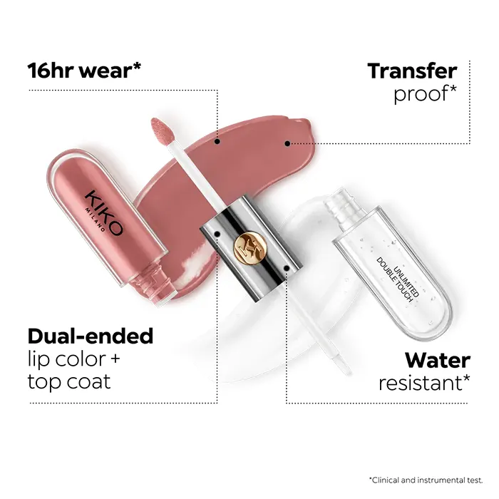 رژ لب مایع دو سر آنلیمیتد دبل تاچ کیکو میلانو-گالری لیلیوم