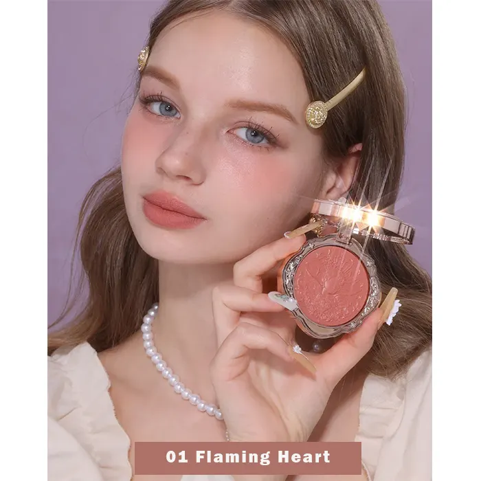 رژ گونه کرمی فلاور نوز مدل Little Angel-گالری لیلیوم