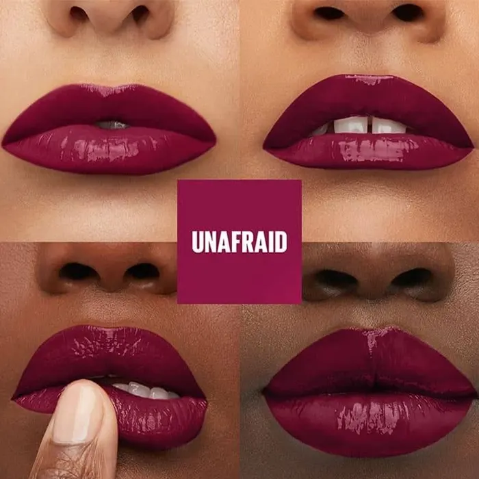رژ لب مایع براق سوپر استی میبلین 170 Unafraid-گالری لیلیوم