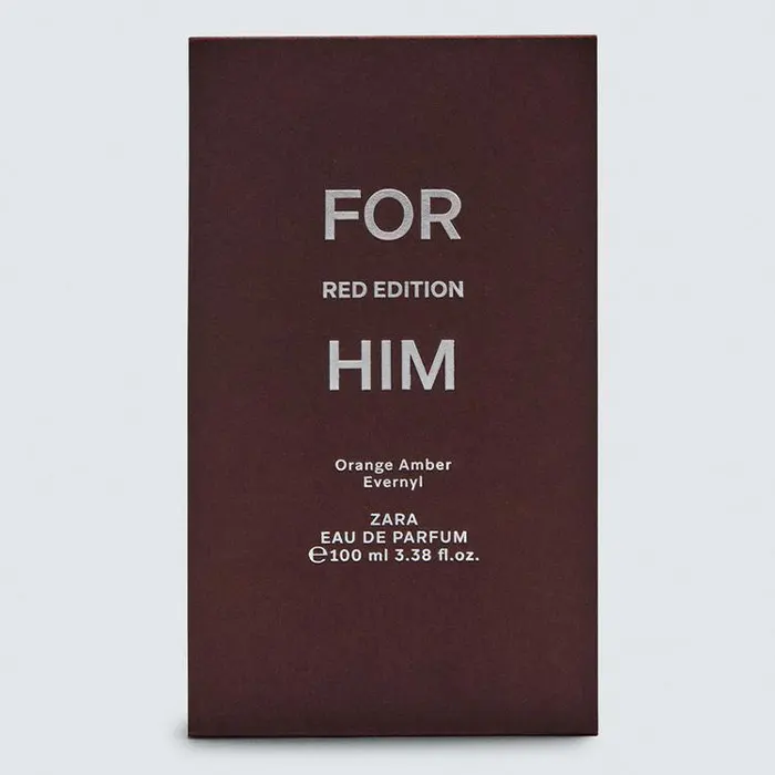 عطر مردانه زارا فور هیم رد ادیشن For Him Red Edition-گالری لیلیوم