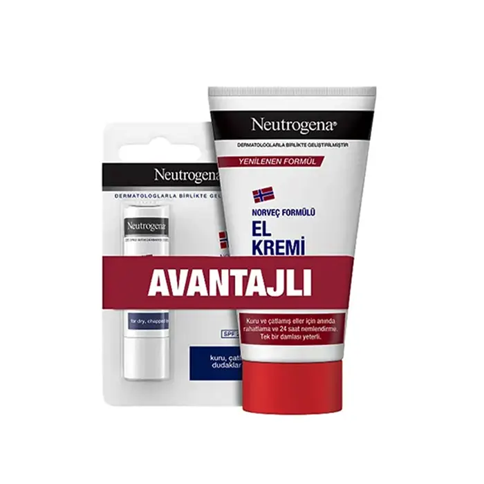 پک کرم دست و بالم لب نوتروژینا بدون رایحه-گالری لیلیوم