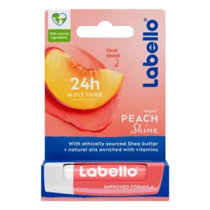 بالم لب آبرسان لبلو مدل Peach Shine دارای ترکیباتی گیاهی و سرشار از ویتامین ها بوده که لب های شما را عمیقا آبرسانی کرده و رنگی ملایم و جذاب به آنها میبخشد.