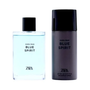 ست عطر و اسپری مردانه زارا بلو اسپریت Blue Spirit-گالری لیلیوم