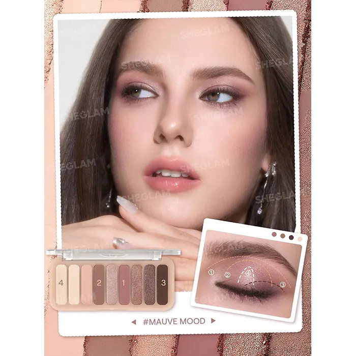 پالت سایه شیگلم رنگ Mauve Mood-گالری لیلیوم