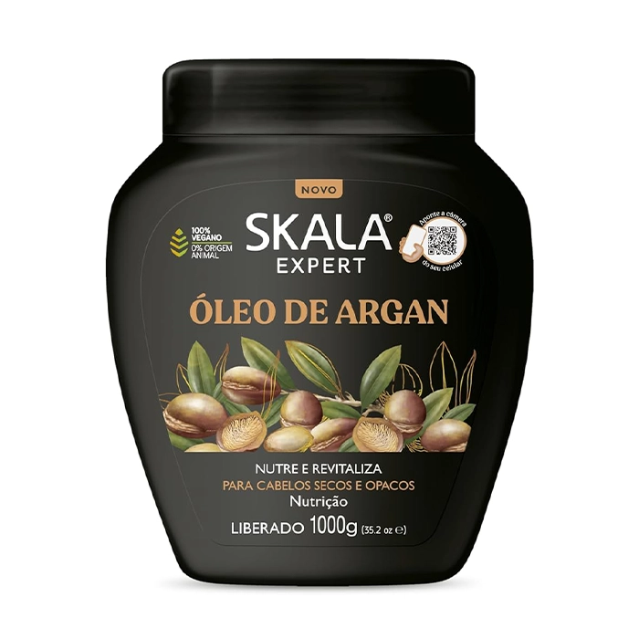 کرم مو مغذی و درخشان کننده آرگان اسکالا مدل Oleo De Argan-گالری لیلیوم