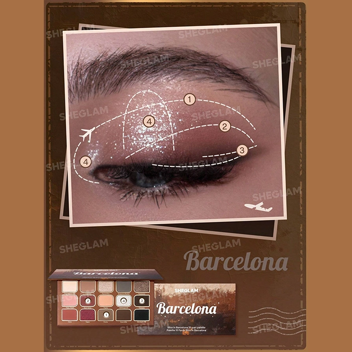 پالت سایه شیگلم Bliss in Barcelona - گالری لیلیوم